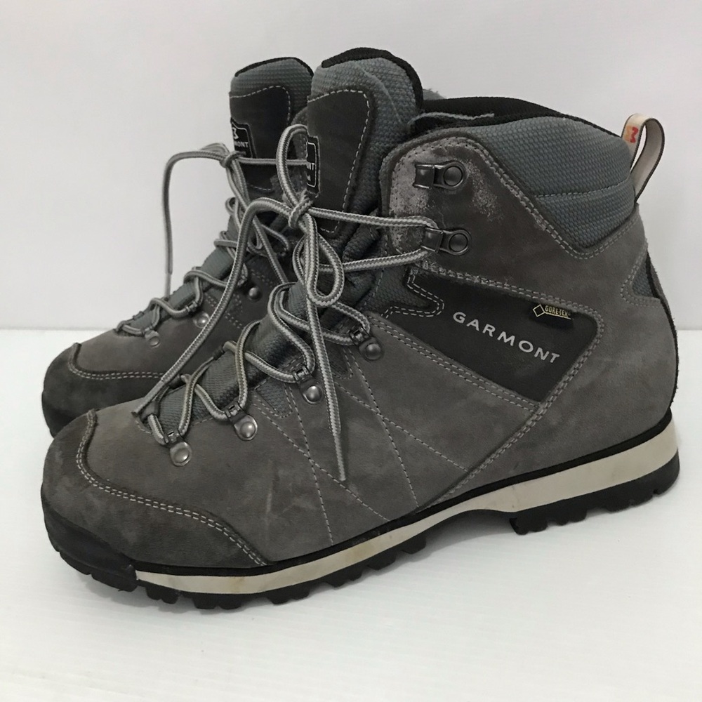 Men's Gray Suede Hiking Boots - Waterproof Hiking Boots